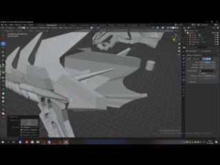 Создание 3D-модели героя из игры Dota 2 в программе Blender. Часть 4