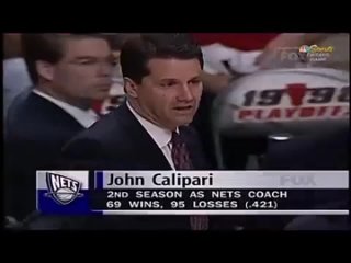 New Jersey Nets @ Chicago Bulls 1998 NBA Playoffs 1st Round Game 1