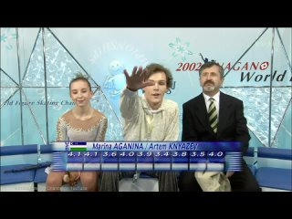 HD Marina Aganina and Artem Knyazev - 2002 Worlds FS - The Nutcracker