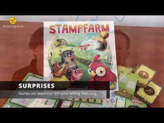 Stampfarm [2023] | SNAP Review - Stampfarm [with The Family Gamers] [Перевод]