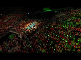 Colorido nacional en la inauguración del Festival mundial de la juventud