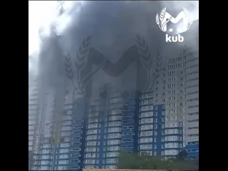 Пожар в ЖК “Фонтан“ (Воронежская, 47, литер 11) разошёлся уже на 90 квадратов