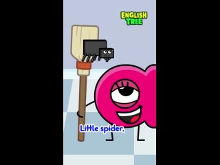 From enemy to best friends, now little spider and letter ‘a’ are a team to fight the bugs!