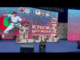 Домодедовская спортсменка Любовь Бай заняла 1 место на Международном турнире по карате Кубок дружбы-2024