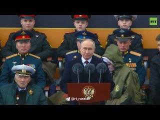 Полная речь Путина на параде в честь Дня Победы