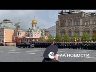 Начался главный военный парад в честь 79-летия Победы в Великой Отечественной войне