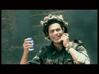 Шахрукх Кхан в рекламе | Pepsi Army TVC Shah Rukh Khan | болливуд | индийское кино