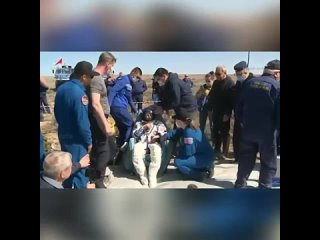 Спускаемый аппарат корабля Союз МС-24 успешно приземлился в районе города Жезк