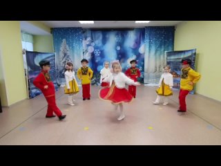 Танцевальный коллектив воспитанников дет. сада №32, Танец Валенки, Хореография, детский сад