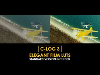 C-Log3 Elegant Film and Standard LUTs