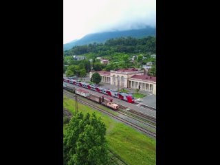 «Ласточка» 25 апреля совершит тестовый проезд до Сухумского жд вокзала  Об этом ТАСС рассказал главный инженер... (видео)