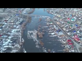На юге Челябинской области продолжается непростая паводковая ситуацияНесколько населенных пунктов затоплены, инфраструктура