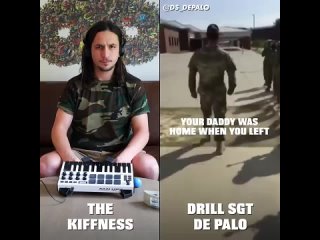 Drill Sergeant DePalo X The Kiffness - I Left My Home -Live Looping Cadence Remix-