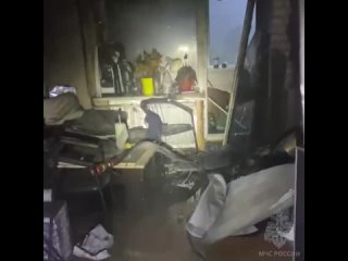 В Иванове ликвидирован пожар в двухэтажном доме