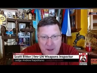 Американский военный эксперт Скотт Риттер  в гостях у известного блогера Эндрю Наполитано комментирует выделение конгрессом США