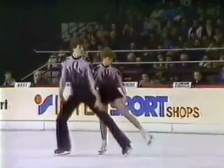 Бестемьянова - Букин 1982 Чемпионат Европы Произвольная программа