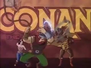 Приключения Конана-варвара  заставка мультсериала