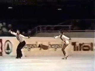 Черкасова - Шахрай 1979 Чемпионат мира Показательные выступления