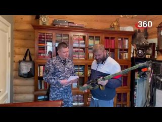 Михаил Пореченков хранит дома оружие  к нему пришли с проверкой