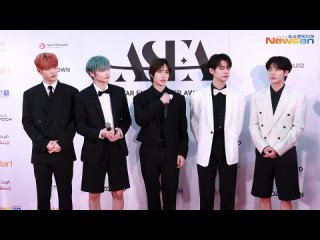 100424 [4K] 투모로우바이투게더, ‘ASEA 2024’ 레드카펫 인터뷰하트 챌린지🥰 #TXT #Newsen