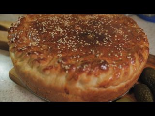 Мясной пирог «Чизбургер»