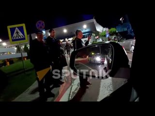 Евгения Гуцул и сопровождающие ее лица покинули аэропорт Кишинева