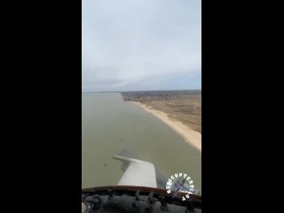Вид из кабины самого брутального российского вертолет