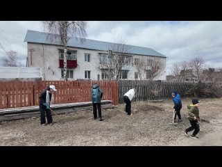 Акция Палисадник Победы прошла в Колпашевском районе