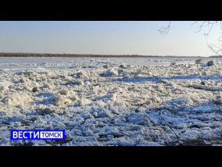 Ледоход на Оби подошел к городу Колпашево