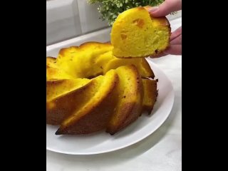 Лимонно-мандариновый кекс