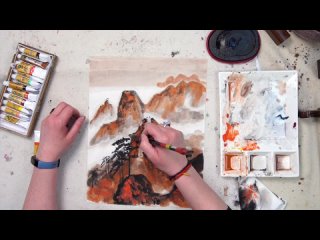 Video by Две Империи, онлайн-школа восточной живописи