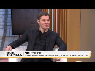 Joseph Morgan interview for CBS Mornings about Halo