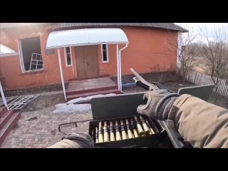 Укронацисты сняли видео с обстрелами белгородского села из Сумской области