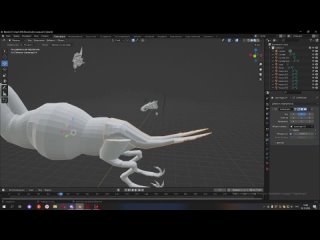 Создание 3D-модели героя из игры Dota 2 в программе Blender. Часть 2