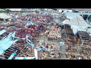 Aftermath of deadly Guangzhou tornado laid bare by drone footage
