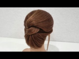 Прическа за 2 минуты. ПРОСТО СДЕЛАТЬ СЕБЕ! Hairstyle in 2 minutes. JUST MAKE YOURSELF!