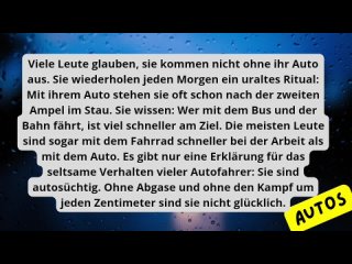 LESEN: читаем базовые тексты на немецком, тема: Autos