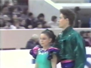 Гордеева - Гриньков 1990 Чемпионат Европы Короткая программа