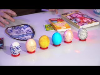Красим пасхальные яйца