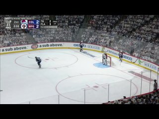 Connor Hellebuyck’s Puck-Handling Miscue Leads To COLORADO,misplays the puck, leading to a wide-open cage