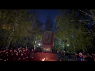 Новочебоксарцы в честь 79-ой годовщины Дня Победы в Великой Отечественной войне  в очередной раз присоединились к Всероссийской