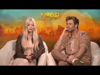 - FURIOSA Interview _ Anya Taylor-Joy and Chris Hemsworth Talk MAD MAX Prequel