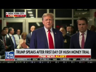 ️Donald Trump Speaks after First Day of Campaign Finance Violation Trial