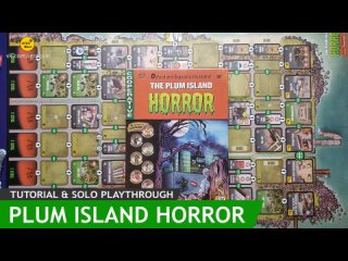 The Plum Island Horror [2023] | Tutorial & Solo Playthrough of The Plum Island Horror - Part One [Перевод]