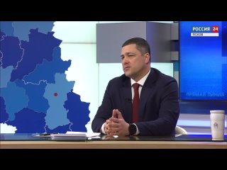 Прямая линия с губернатором Псковской области Михаилом Ведерниковым