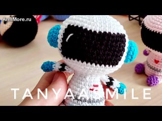 Амигуруми: схема Маленький Космонавт | Игрушки вязаные крючком