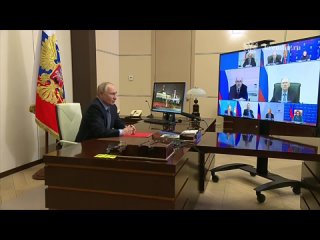 Президент Путин устроил встречу с постоянными членами Совета Безопасности России, где основной темой были вопросы торговли