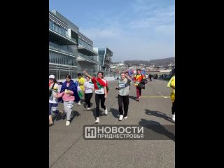 Международный забег молодежи на фестивале в Сочи