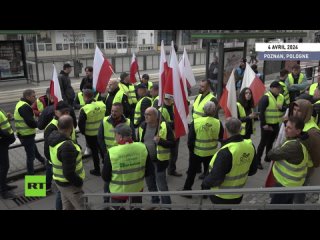 🇵🇱  Pologne : des agriculteurs protestent contre les réglementations agricoles de l’UE
