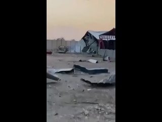 Еще одно видео с последствиями ночного удара по базе проиранских прокси под Багдадом